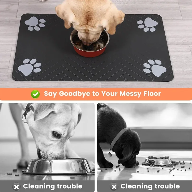 Pet Placemat Dog Food Bowl Mat - Mattress Protector Waterproof review and price