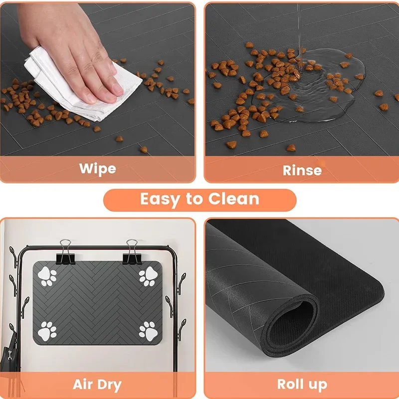 Pet Placemat Dog Food Bowl Mat - Mattress Protector Waterproof review and price