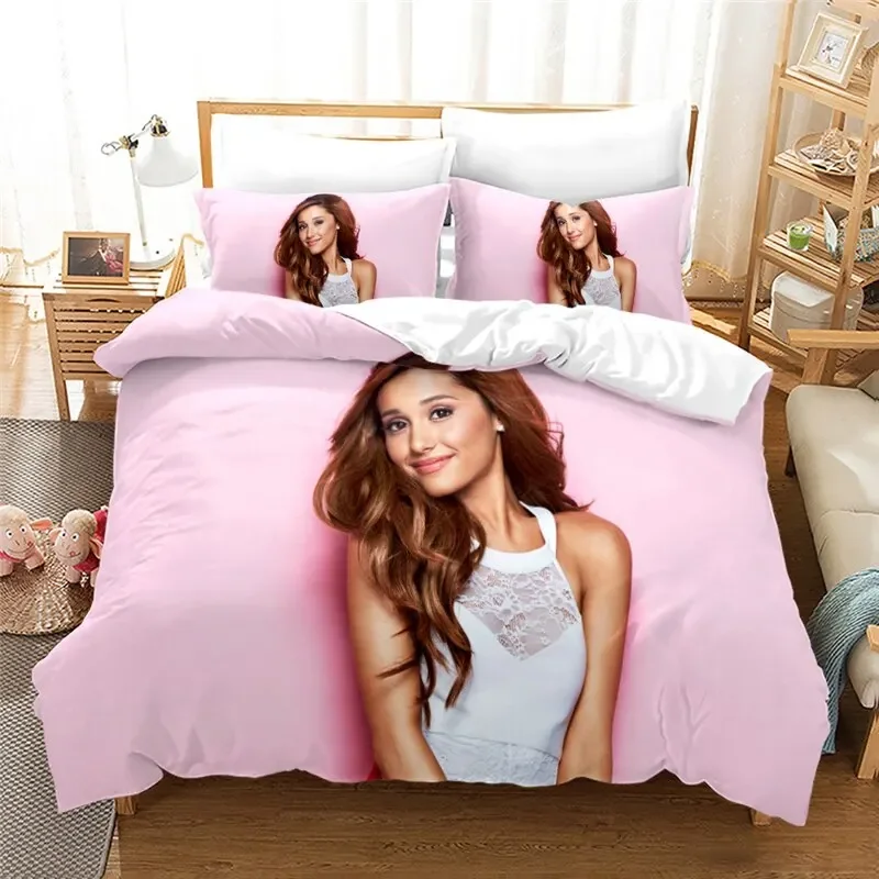 Fashion Sexy Girl Ariana Grand - Bed Sheet Microfiber review and price