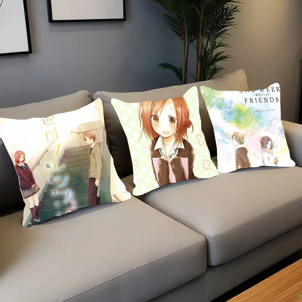 One Week Friends Anime Pillow  - Home Textiles Week review and price