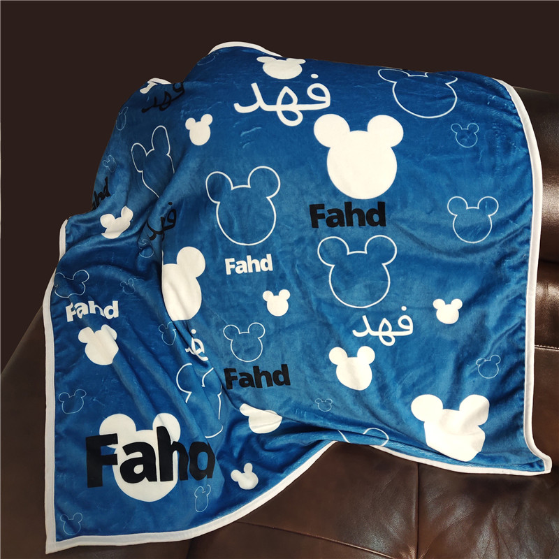 Name Personalized Baby Flannel - Bed Sheet Microfiber review and price