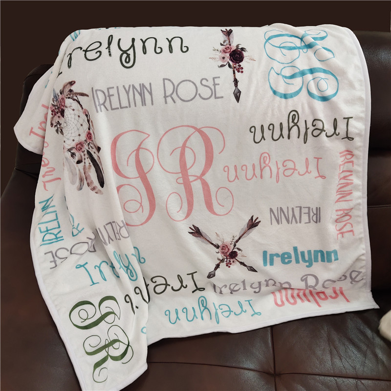 Name Personalized Baby Flannel - Bed Sheet Microfiber review and price