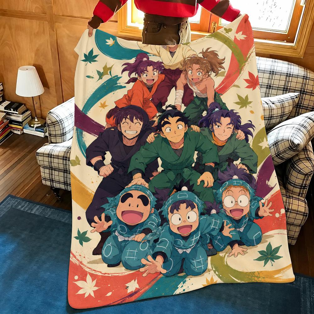 Anime Nintama Rantaro Throw Pl - Home Textiles Throw review and price