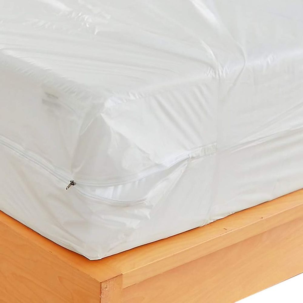 Zippered Plastic Mattress Prot - Mattress Protector Waterproof review and price