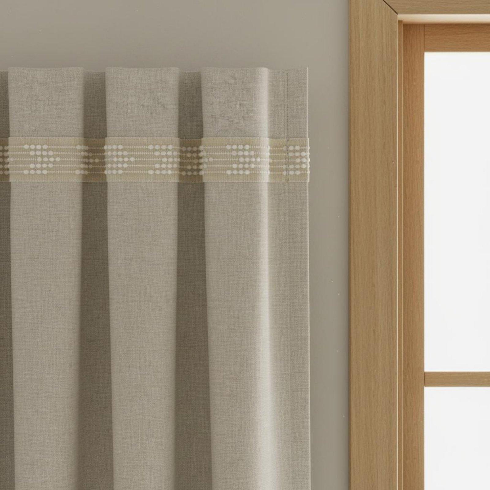 Fringed Woven Curtain Trim Tap - Home Textiles Luxury Curtains review and price