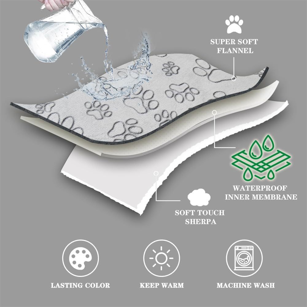 Pet Blanket Waterproof Flannel - Mattress Protector Waterproof review and price