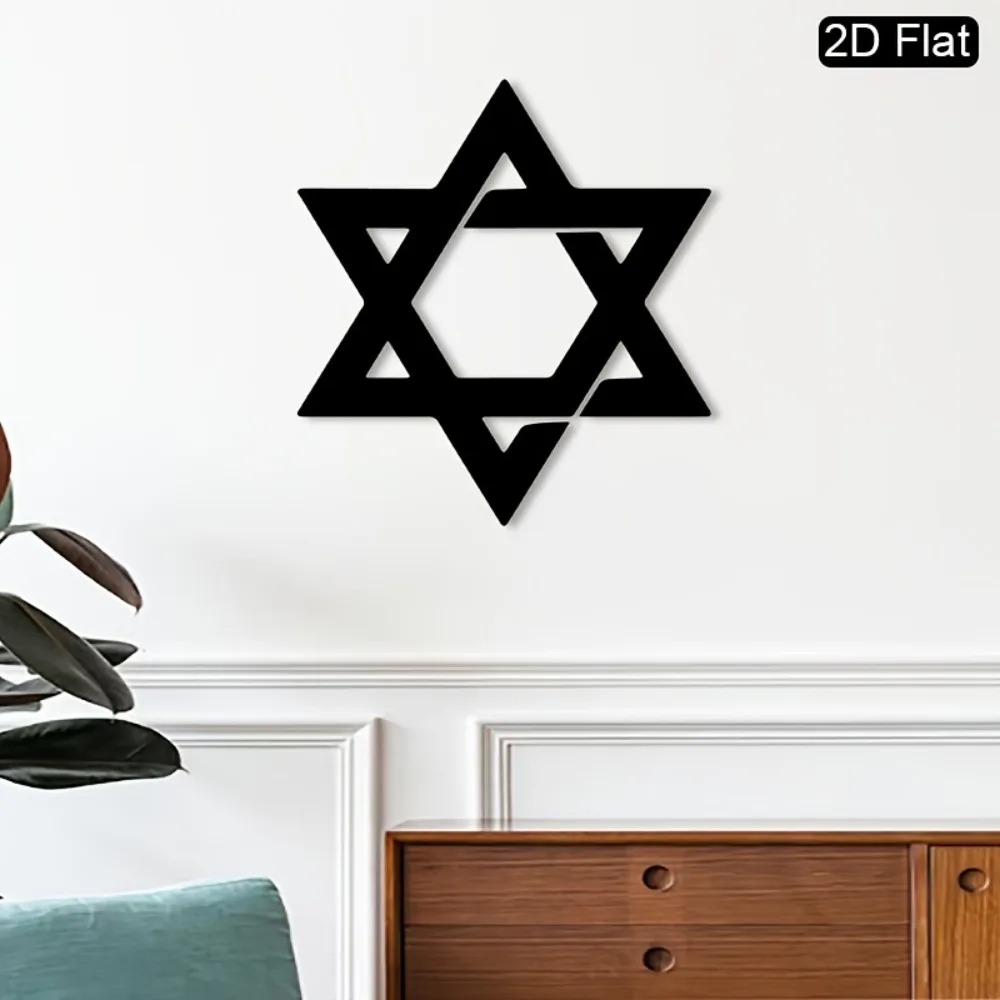 CIFBUY Iron Wall Art Star of D - Home & Hotel Textiles Private Limited review and price