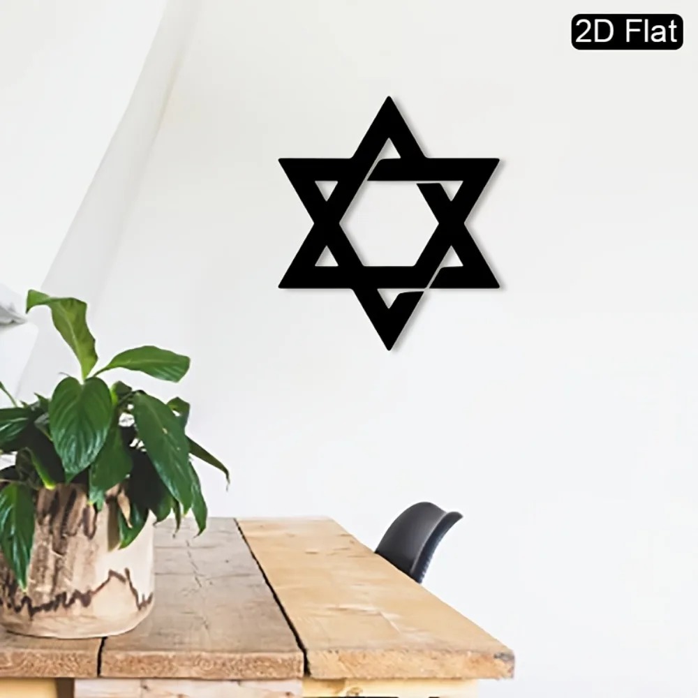 CIFBUY Iron Wall Art Star of D - Home & Hotel Textiles Private Limited review and price