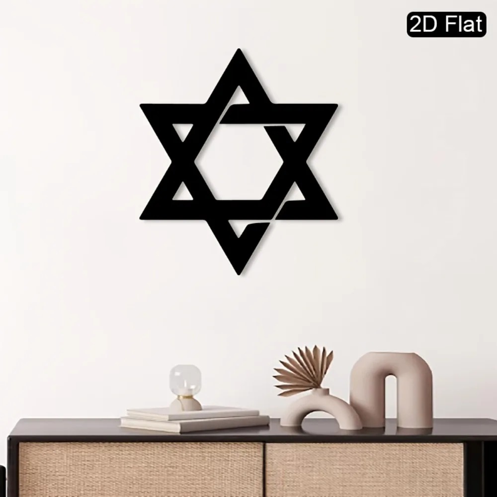 CIFBUY Iron Wall Art Star of D - Home & Hotel Textiles Private Limited review and price