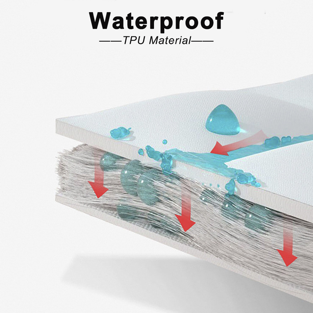 Waterproof Cotton Mattress Cov - Home Textiles Throw review and price