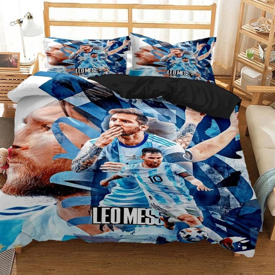 Messi Football Superstar Beddi - Bed Sheet Microfiber review and price