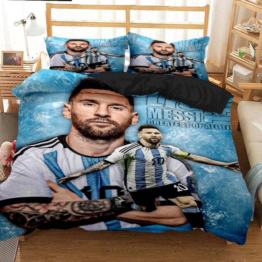 Messi Football Superstar Beddi - Bed Sheet Microfiber review and price