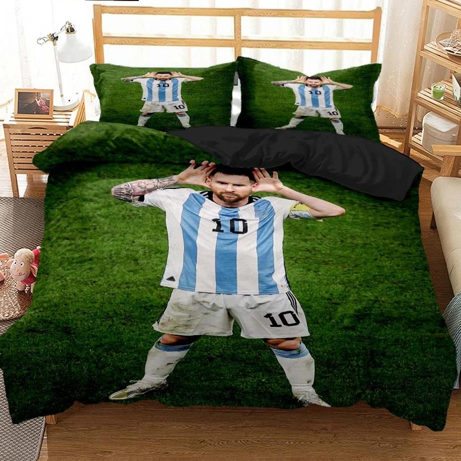 Messi Football Superstar Beddi - Bed Sheet Microfiber review and price
