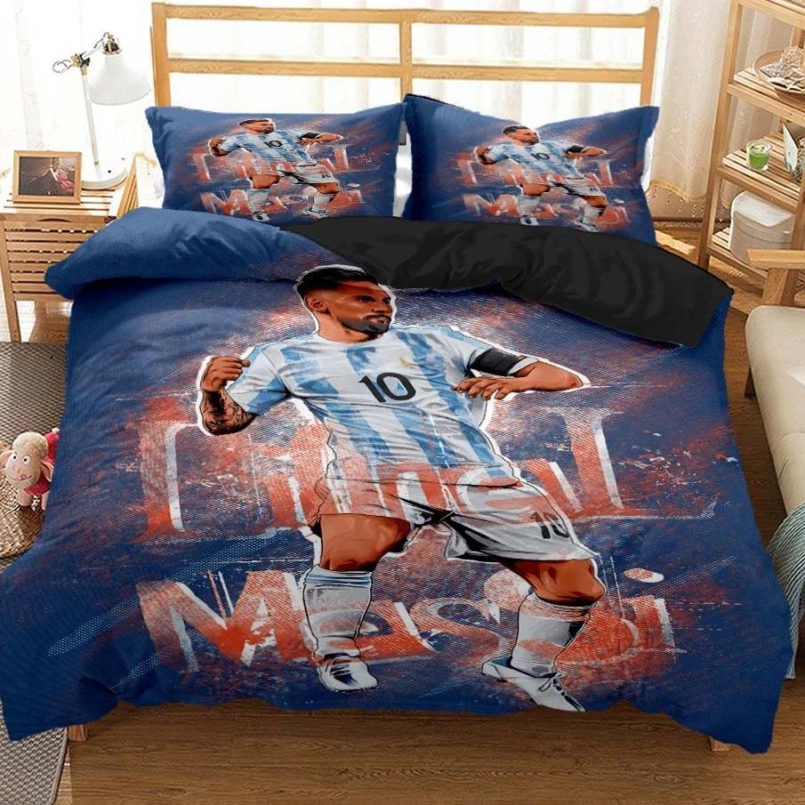 Messi Football Superstar Beddi - Bed Sheet Microfiber review and price