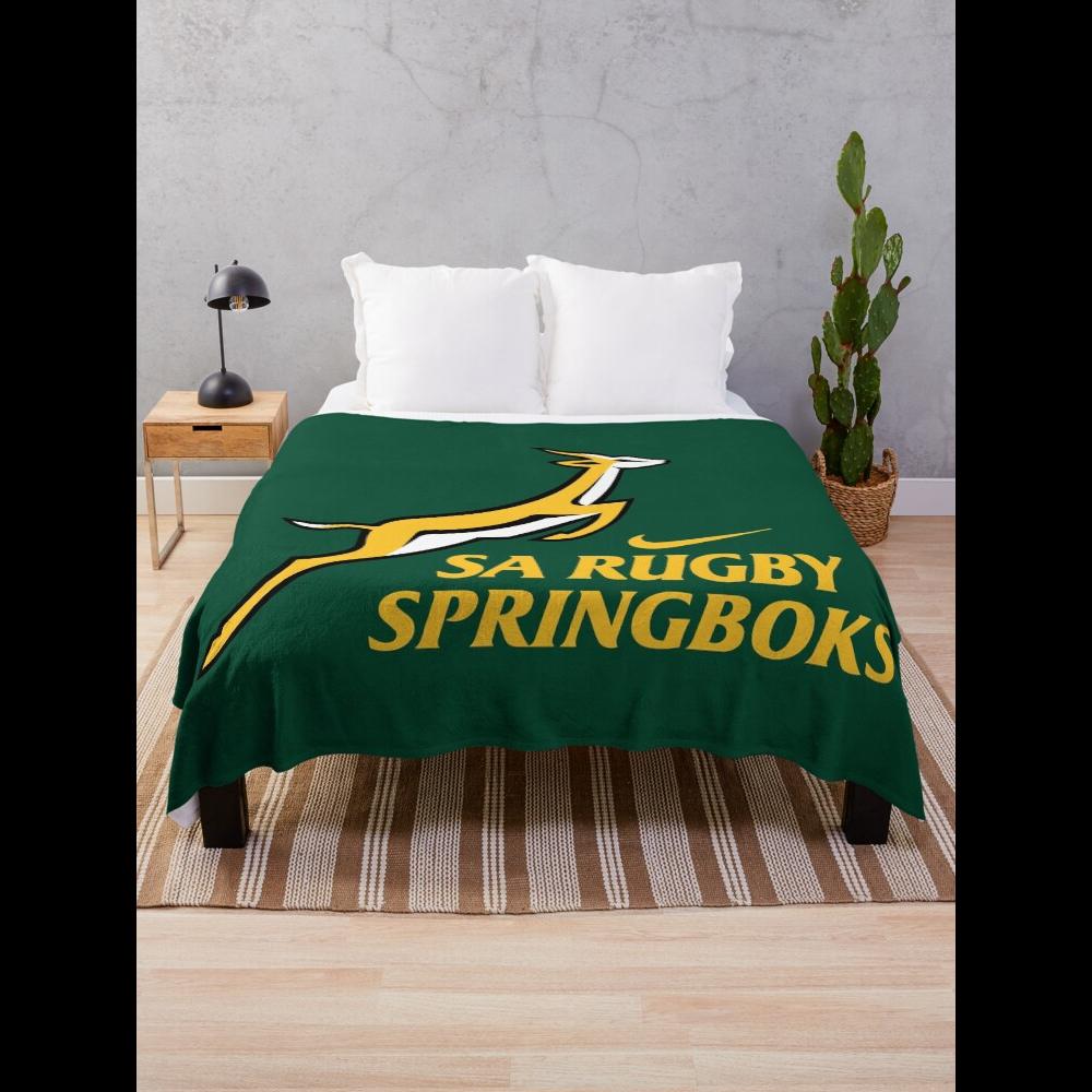 Springbok Rugby Throw Blanket  - Home Textiles Throw review and price