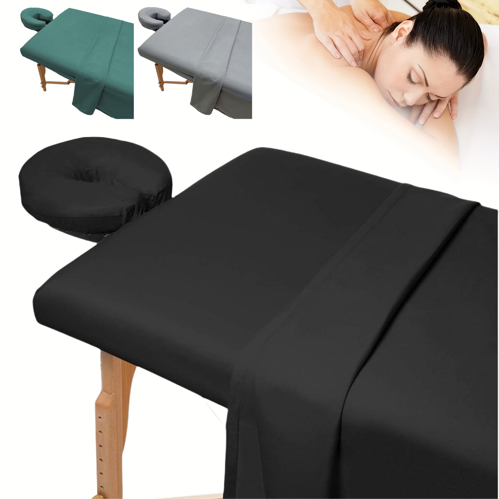 3pcs/Set Microfiber Massage Ta - Bed Sheet Microfiber review and price