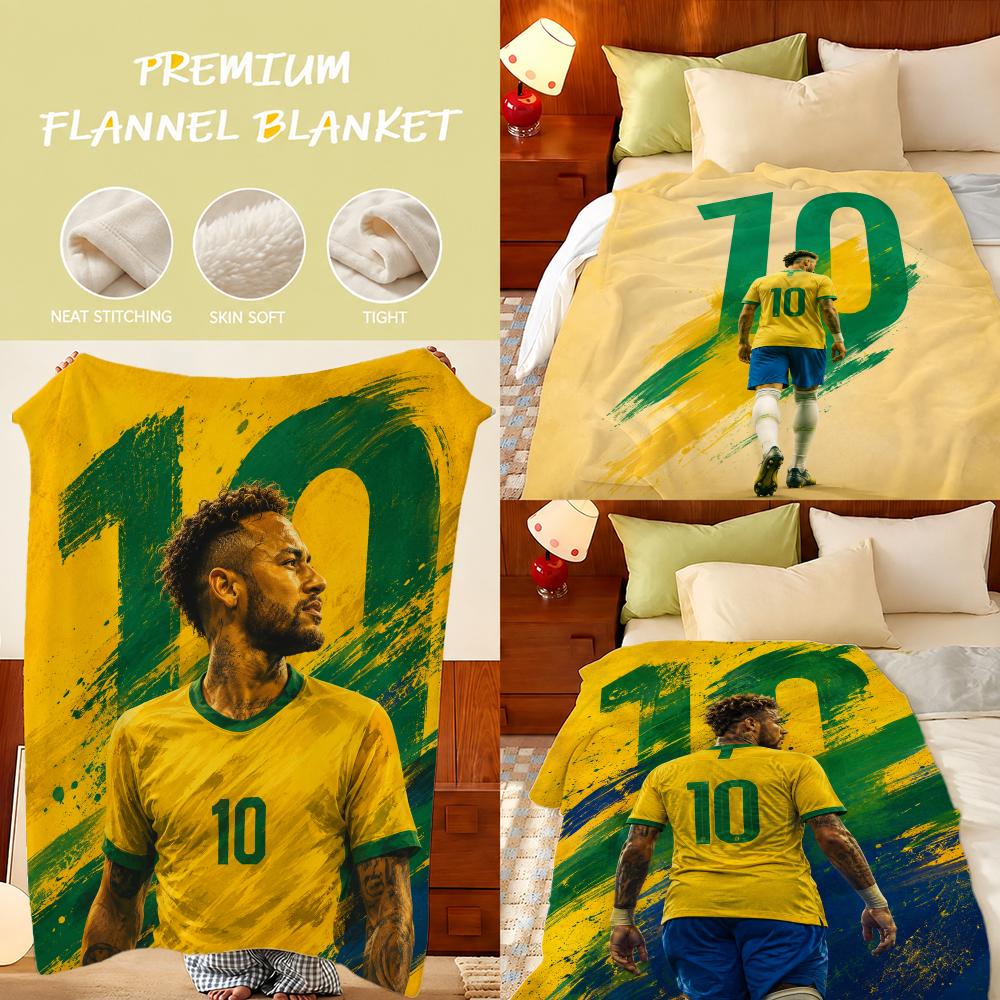Athlete Neymar Throw Plush Fla - Home Textiles Throw review and price