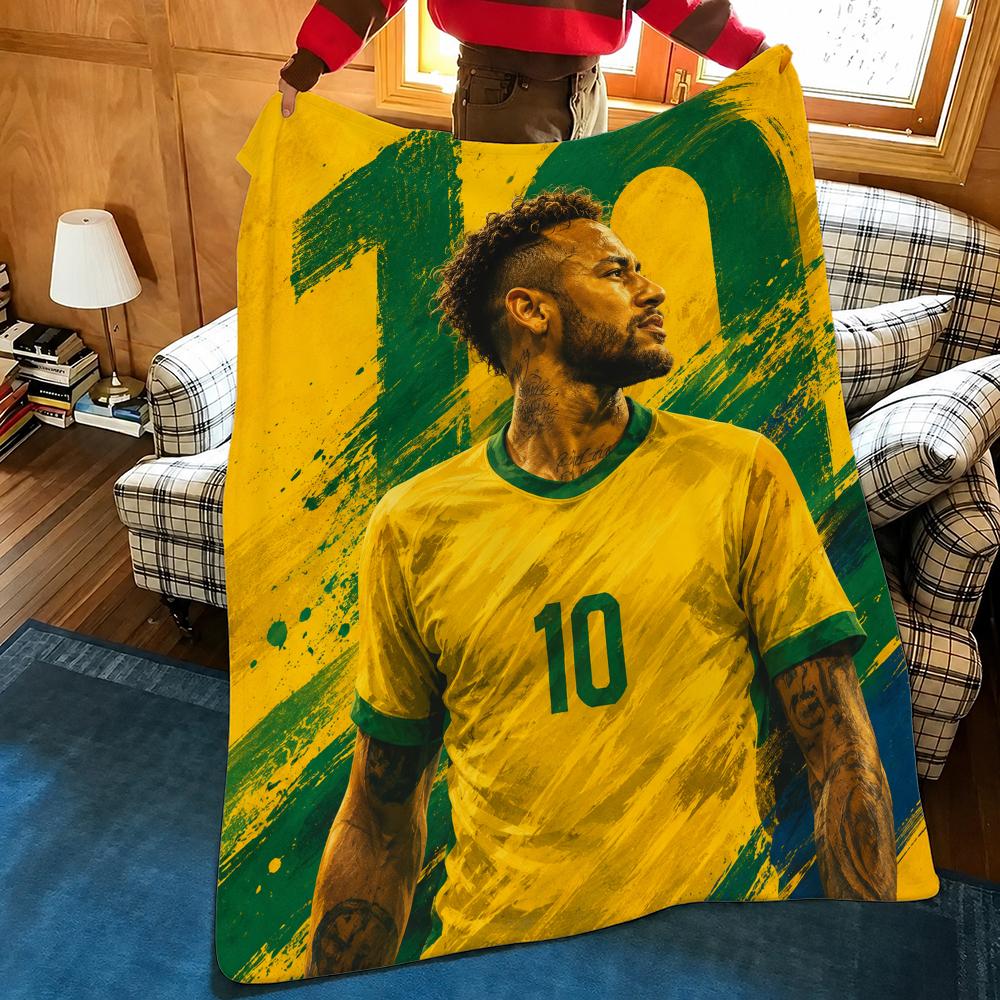 Athlete Neymar Throw Plush Fla - Home Textiles Throw review and price